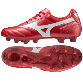 Chuteira Mizuno Morelia Ii Club Md M P1GA221660 vermelho laranjas e tintos