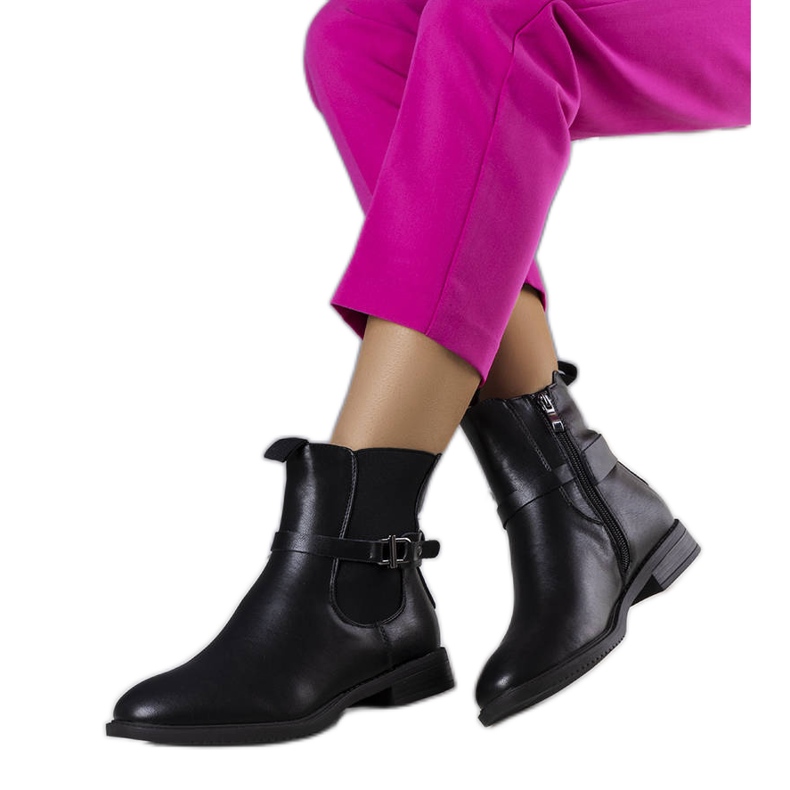 Botas isoladas pretas, Marisi preto