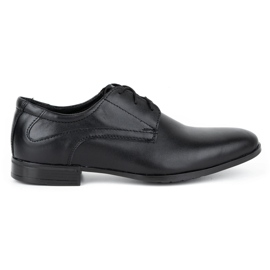 Olivier Sapatos formais em pele de homem 850MA preto