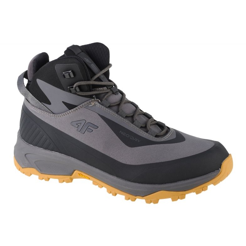 Sapatos de trekking 4F Ice Cracker 4FAW22FOTSM004-22S cinza
