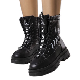 BM Sarai botas de neve pretas preto BM Sarai botas de neve pretas preto