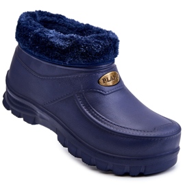 PM2 Botas de chuva de espuma isolada Tanyo azul marinho