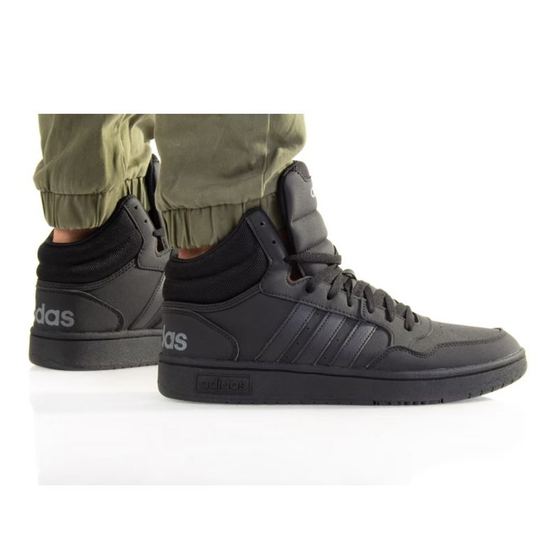 Tênis Adidas Hoops 3.0 Mid GV6683 preto