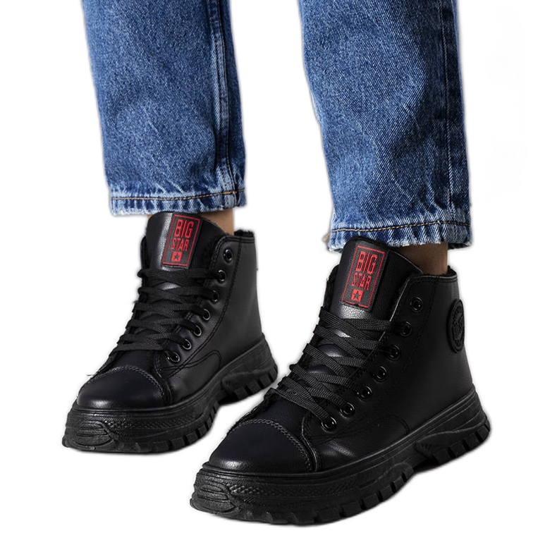 Tênis isolante preto Big Star GG274537 906