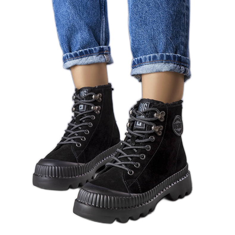 Botas isoladas pretas Big Star KK274522 preto