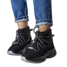 Botas de neve pretas Big Star KK274274 preto Botas de neve pretas Big Star KK274274 preto