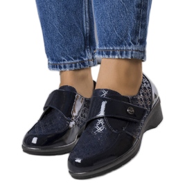 BM Brogue azul marinho Drancy azul-marinho