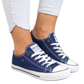 Sapatos, sapatilhas Big Star W T274021 INT343 azul marinho