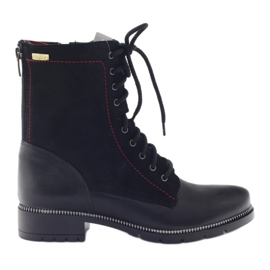 Botas botas femininas Kazkobut 2809 preto