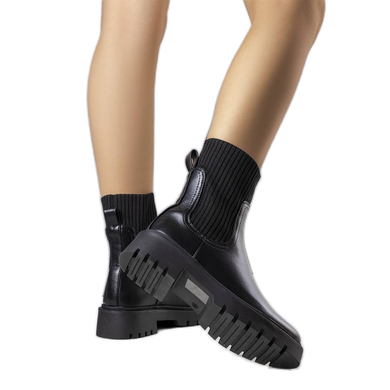 Botas isoladas pretas Caland preto