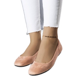 Sabrinas de camurça rosa Jules