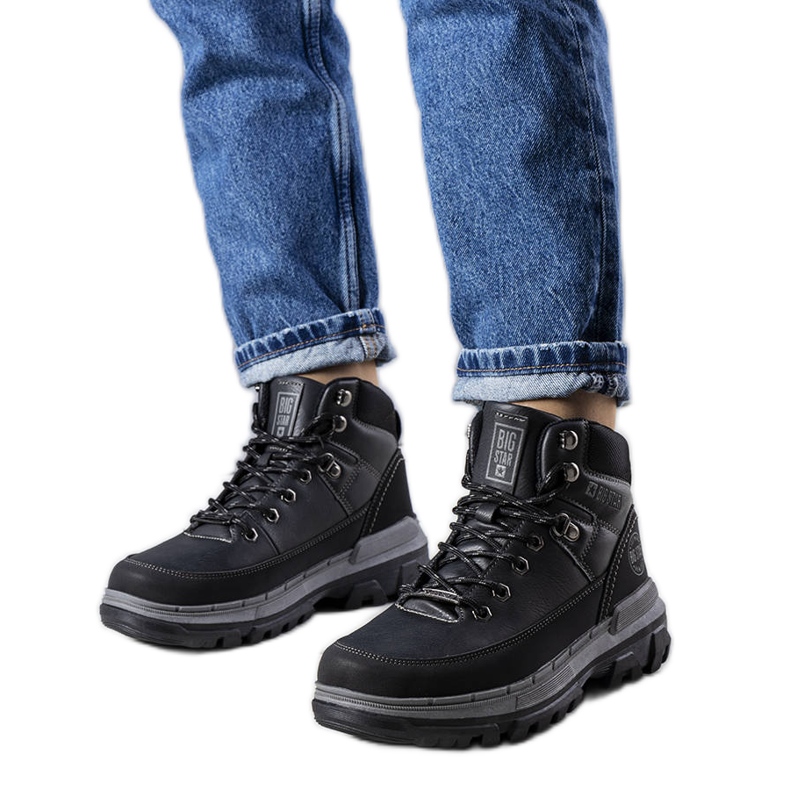Botas pretas Big Star KK274222 preto