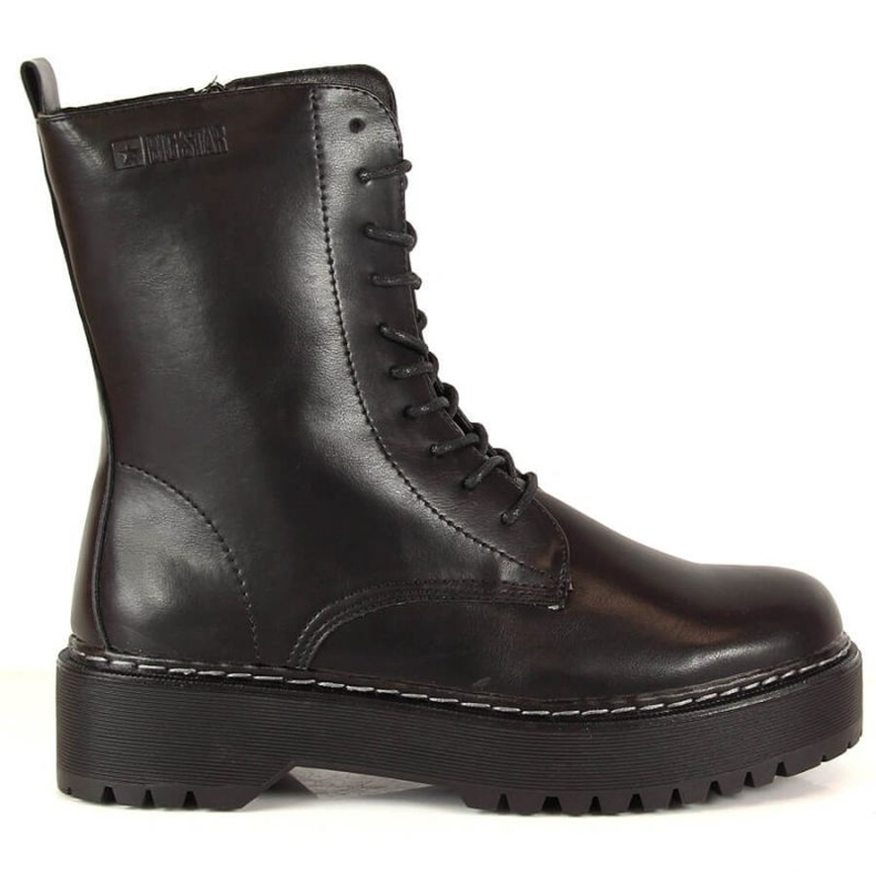 Botas na plataforma Big Star W INT1738 preto