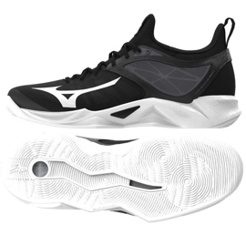 Tênis de vôlei Mizuno Wave Dimension M V1GA224001 preto preto