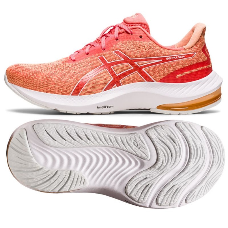 Tênis de corrida Asics Gel-Pulse 14 1012B318 800 laranja