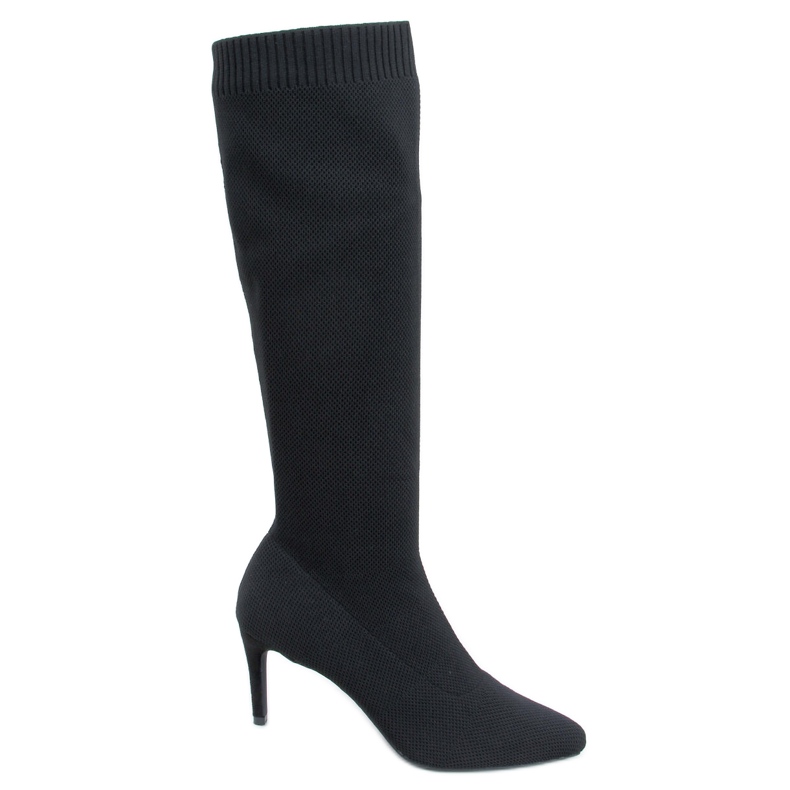BM Botas de meia Rebecca Black preto