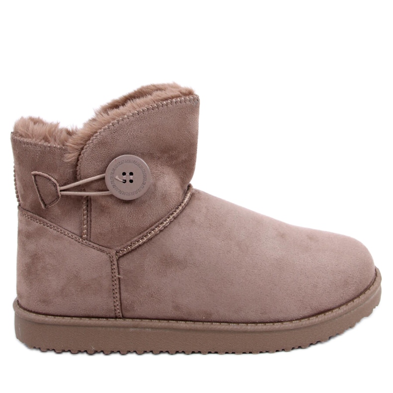 BM Botas de neve de mulher Arnette Khaki bege