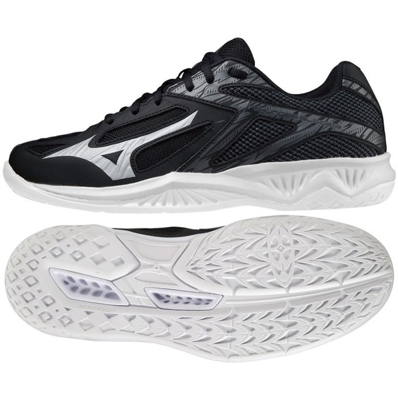 Tênis Mizuno Thunder Blade 3 V1GA217001 para voleibol preto preto