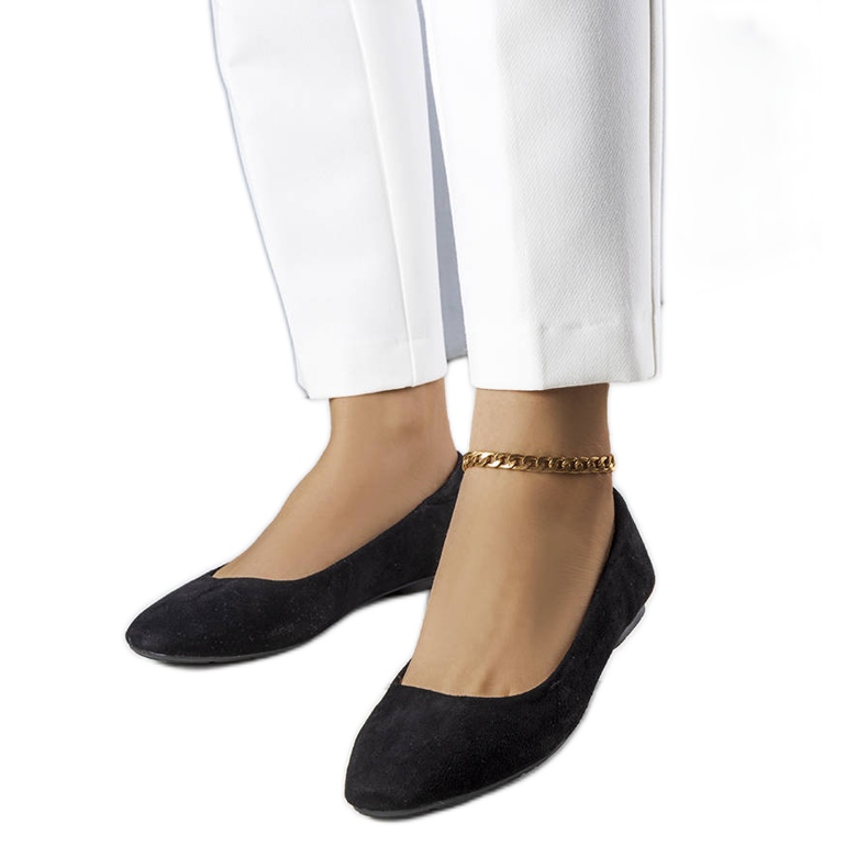 Sabrinas pretas de camurça Jules preto