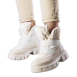 Botas de neve com isopor bege Francisco