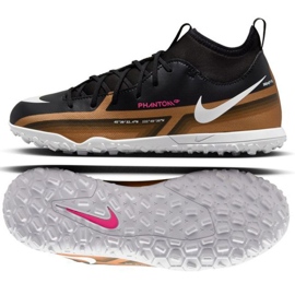 Tênis Nike Jr. Phantom GT2 Club Qatar Dynamic Fit Tf DR6063 810 preto preto Tênis Nike Jr. Phantom GT2 Club Qatar Dynamic Fit Tf DR6063 810 preto preto