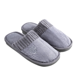 BM Chinelos de homem cinzentos da Lesseps cinza