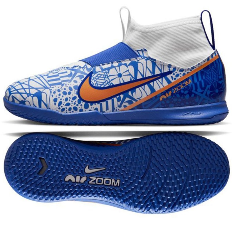 Chuteira Nike Mercurial Zoom Superfly 9 Academy CR7 Ic Jr DQ5328 182 azul azul Chuteira Nike Mercurial Zoom Superfly 9 Academy CR7 Ic Jr DQ5328 182 azul azul