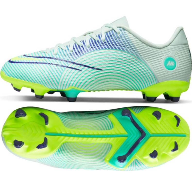 Chuteira Nike Mercurial Vapor 14 Academy Mds FG/MG Jr CV0813 375 multicolorido azul Chuteira Nike Mercurial Vapor 14 Academy Mds FG/MG Jr CV0813 375 multicolorido azul