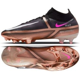 Chuteiras Nike Phantom GT2 Elite Qatar Dynamic Fit Fg M DR5955 810 marrom preto
