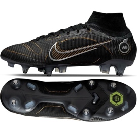 Chuteira Nike Mercurial Superfly 8 Elite SG-Pro Ac M DJ2840 007 preto preto