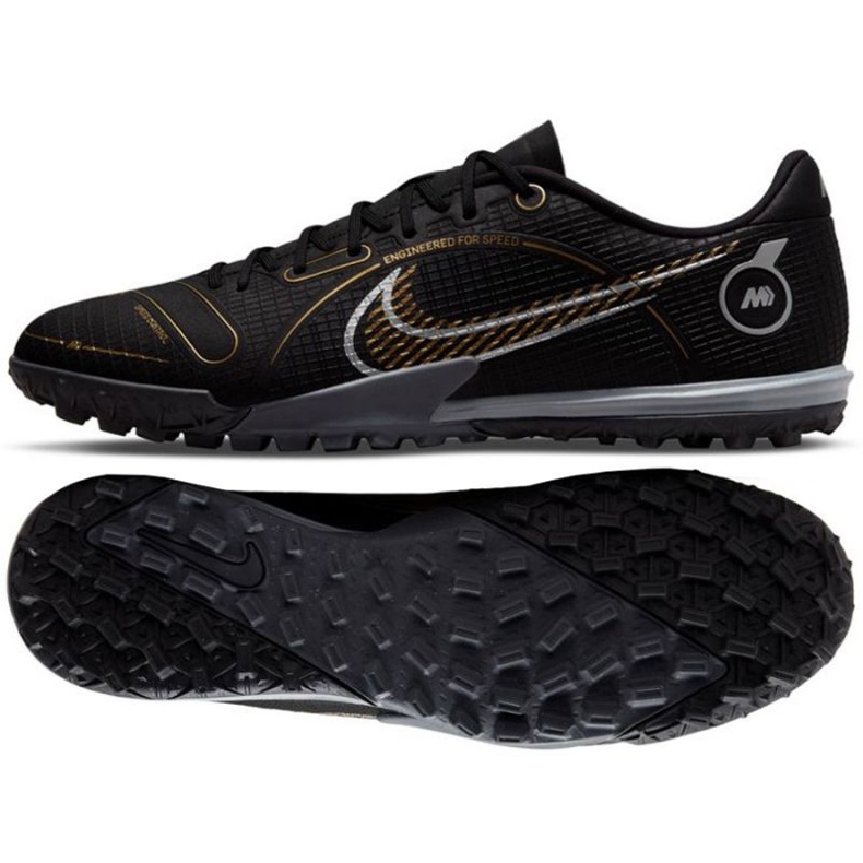 Chuteira Nike Mercurial Vapor 14 Academy Tf M DJ2879 007 preto preto