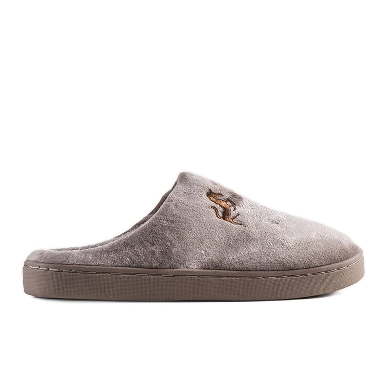 Chinelos de homem Presse castanhos bege