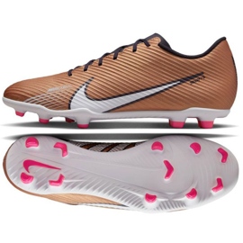 Chuteira Nike Mercurial Vapor 15 Club Mg M DR5953 810 castanho beges e marrons