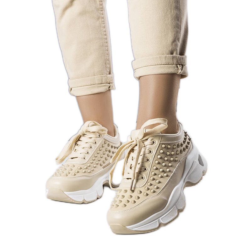 BM Sapatilhas de mulher Suzeta bege