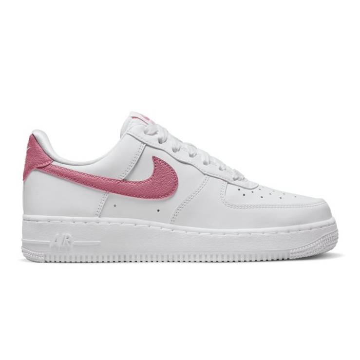 Tênis Nike Air Force 1 '07 W DQ7569-101 branco rosa