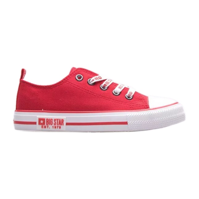 Sapatos, sapatilhas Big Star Jr. KK374047 vermelho Sapatos, sapatilhas Big Star Jr. KK374047 vermelho