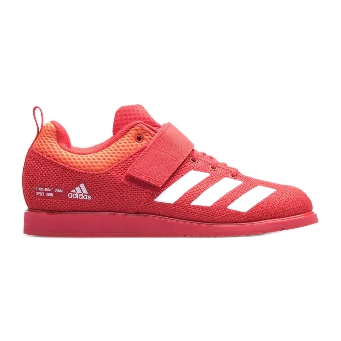 Sapatos de levantamento de peso adidas Powerlift 5 M GY8921 vermelho
