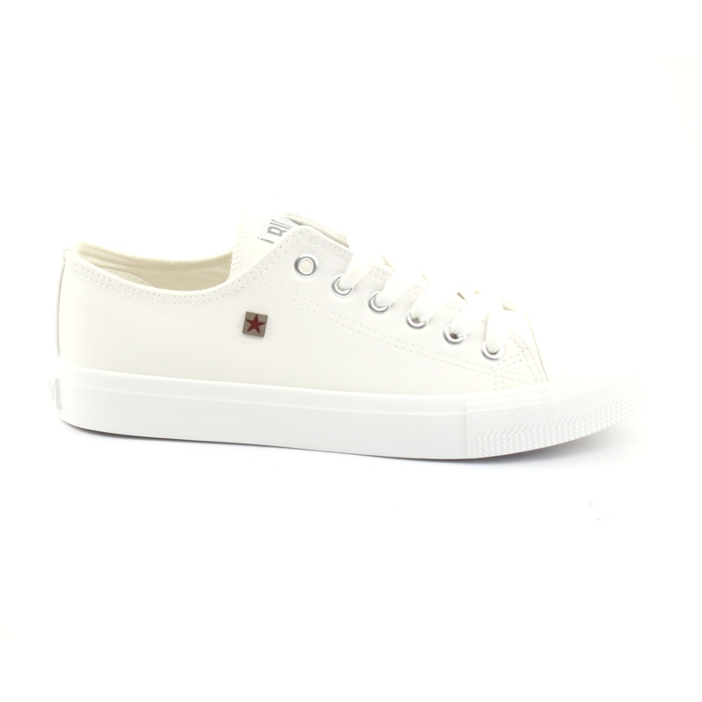 Big star 274869 tênis com cadarço branco Big star 274869 tênis com cadarço branco