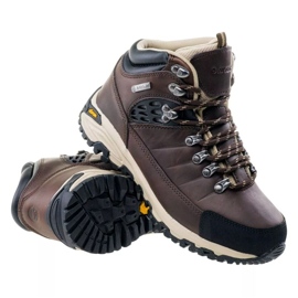 Sapatos Hi-Tec Lotse Mid Wp 92800184512 castanho