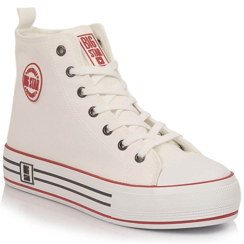 Sapatos, tênis Big Star W LL274185 INT1824A branco