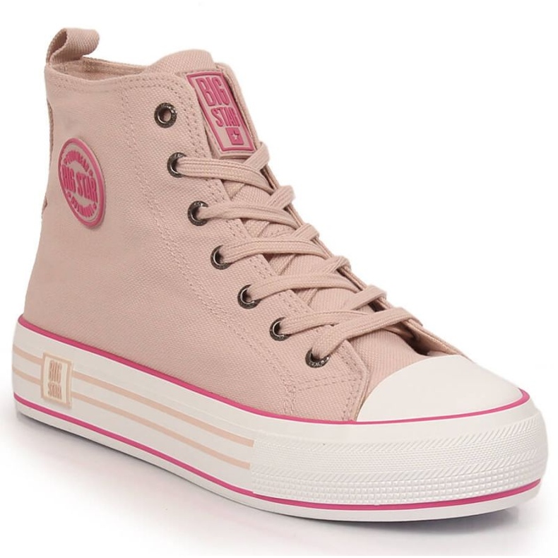 Sapatos Big Star LL274186 INT1824B, tênis rosa