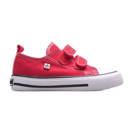 Sapatos, sapatilhas Big Star Jr HH374098 vermelho