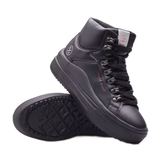 Sapatos Cross Jeans KK2R4029C preto