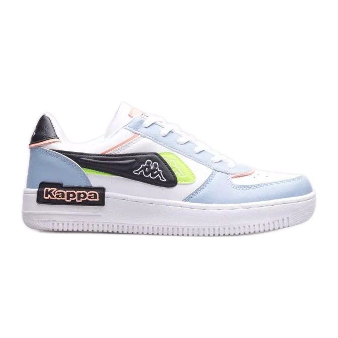 Sapatos Kappa Bash Lr Mf W 243137MF-1065 branco azul multicolorido