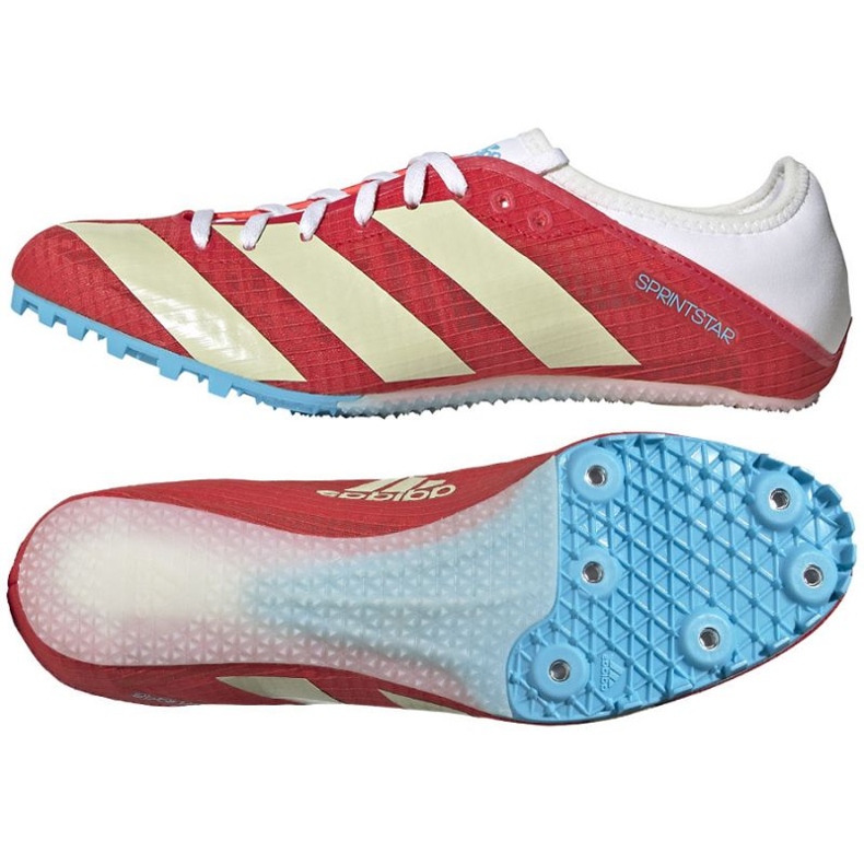 Tênis Spike adidas Sprintstar GY3537 vermelho
