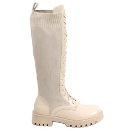 PA1 Botins de trabalho com parte superior elástica Barton Beige bege PA1 Botins de trabalho com parte superior elástica Barton Beige bege