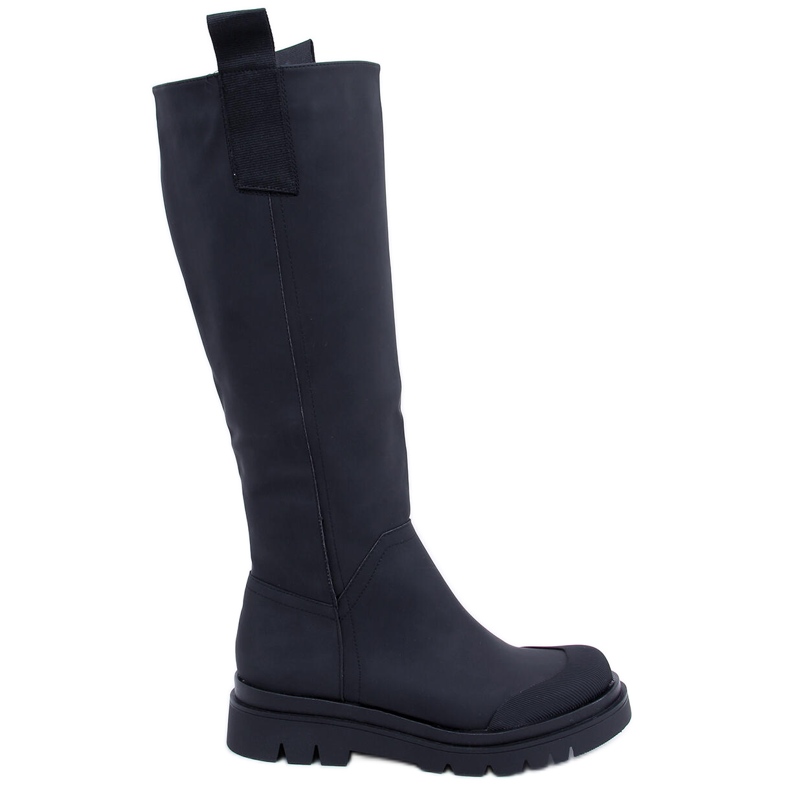 PA1 Botas de equitação Gibbs Black para mulher preto