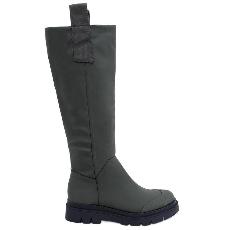 PA1 Botas de equitação femininas Gibbs Army Green verde