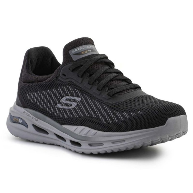 Sapatos Skechers Arch Fit Orvan-Trayver 210434-BLK preto