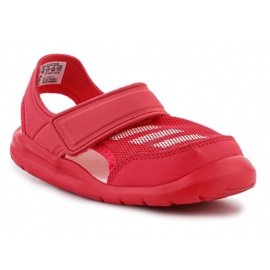 Sandálias adidas Forta Swim I Jr BA9373 vermelho